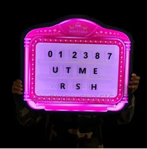 LED VIP Bottle Service Sign Handheld Club Marquee Message Board Light