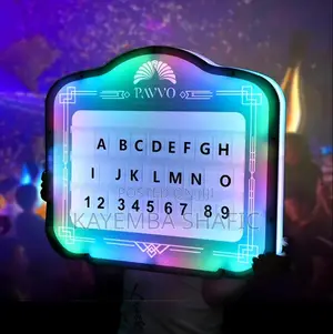 LED VIP Bottle Service Sign Handheld Club Marquee Message Board Light