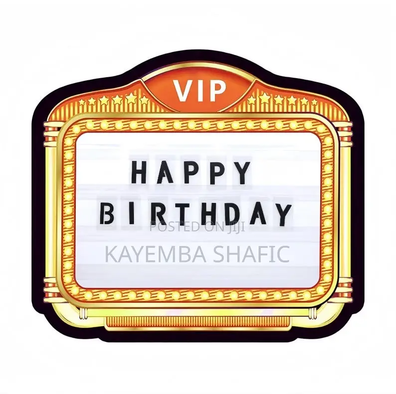 LED VIP Bottle Service Sign Handheld Club Marquee Message Board Light