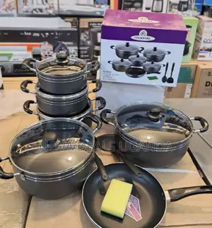 Cookware Kitchen Set, 14 PCS Pots and Pans Nonstick Cooking Set
