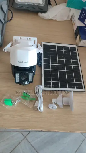 4G Solar PTZ Security Camera With Solar Panel IP66
