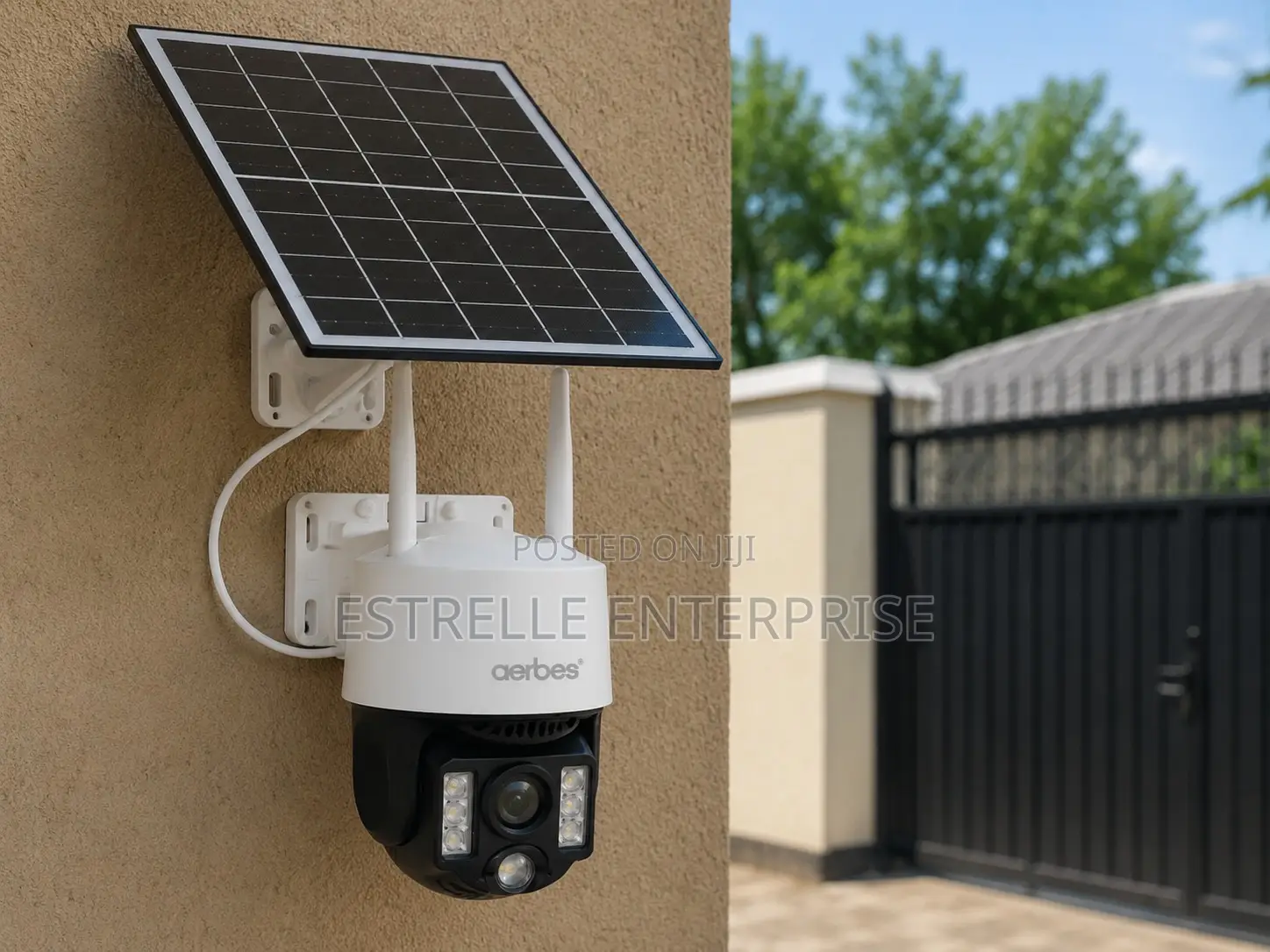4G Solar PTZ Security Camera With Solar Panel IP66