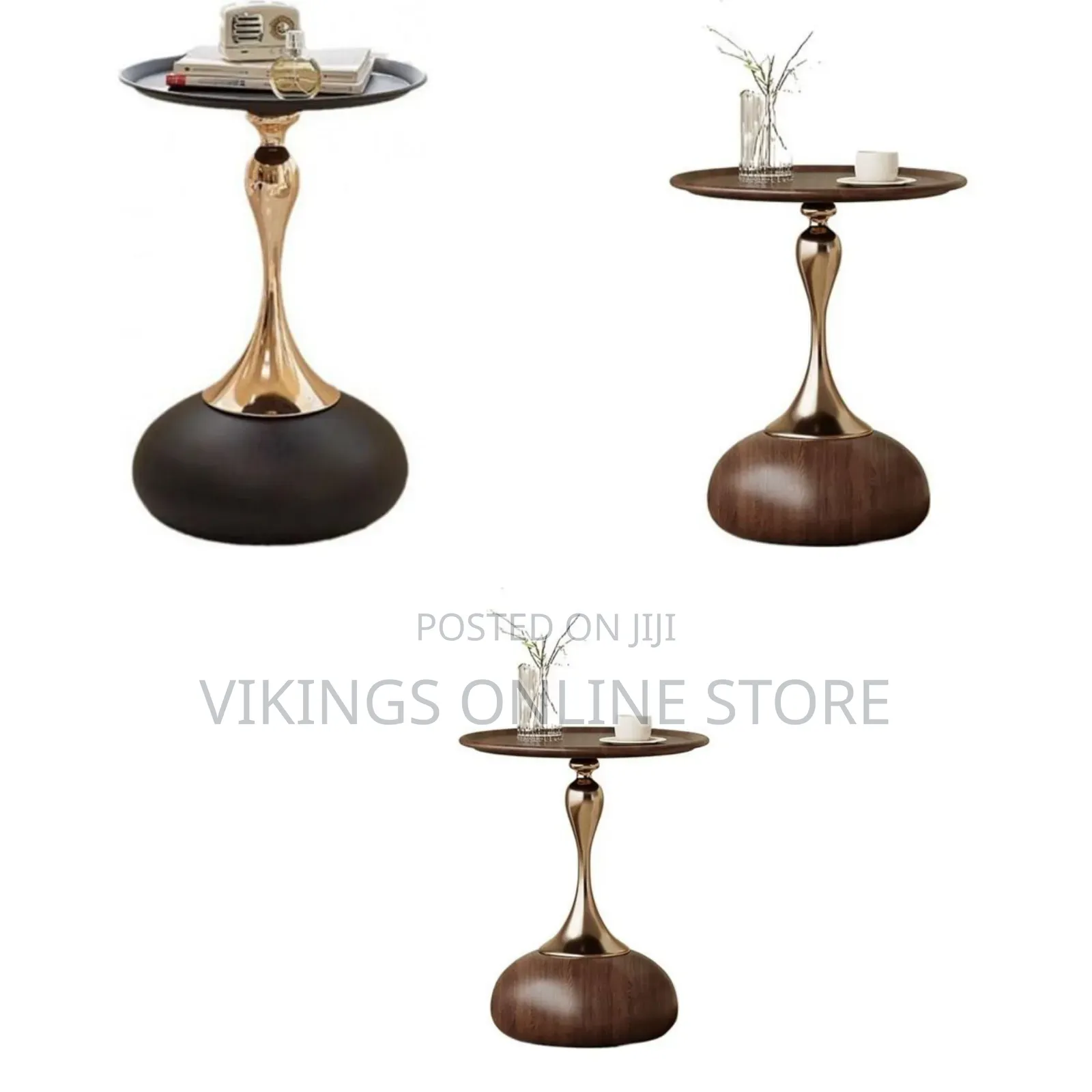 Coffee Table Side Table Small Household Cream Style Bed Sofa Side