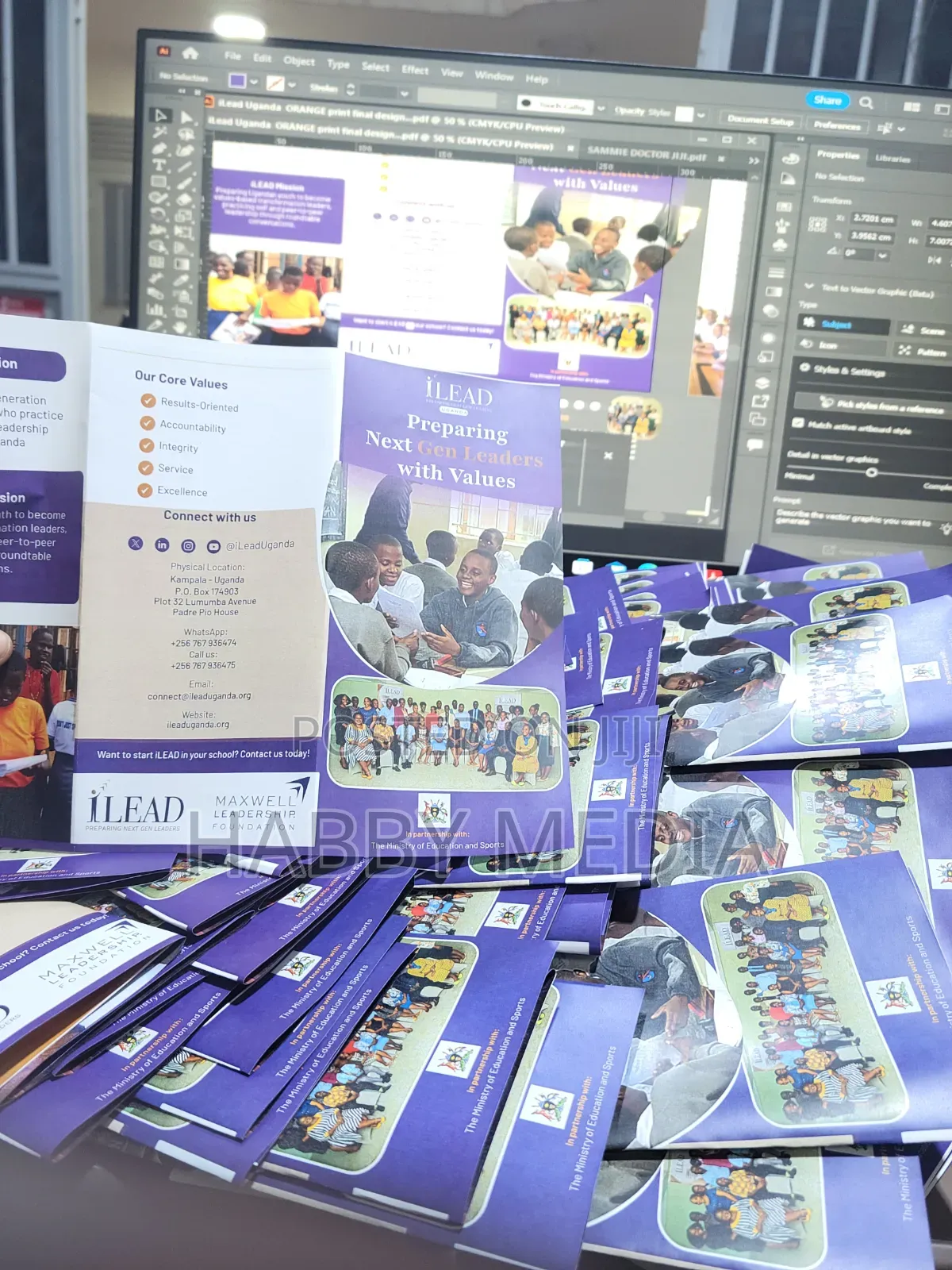 Brochure Designing and Printing.