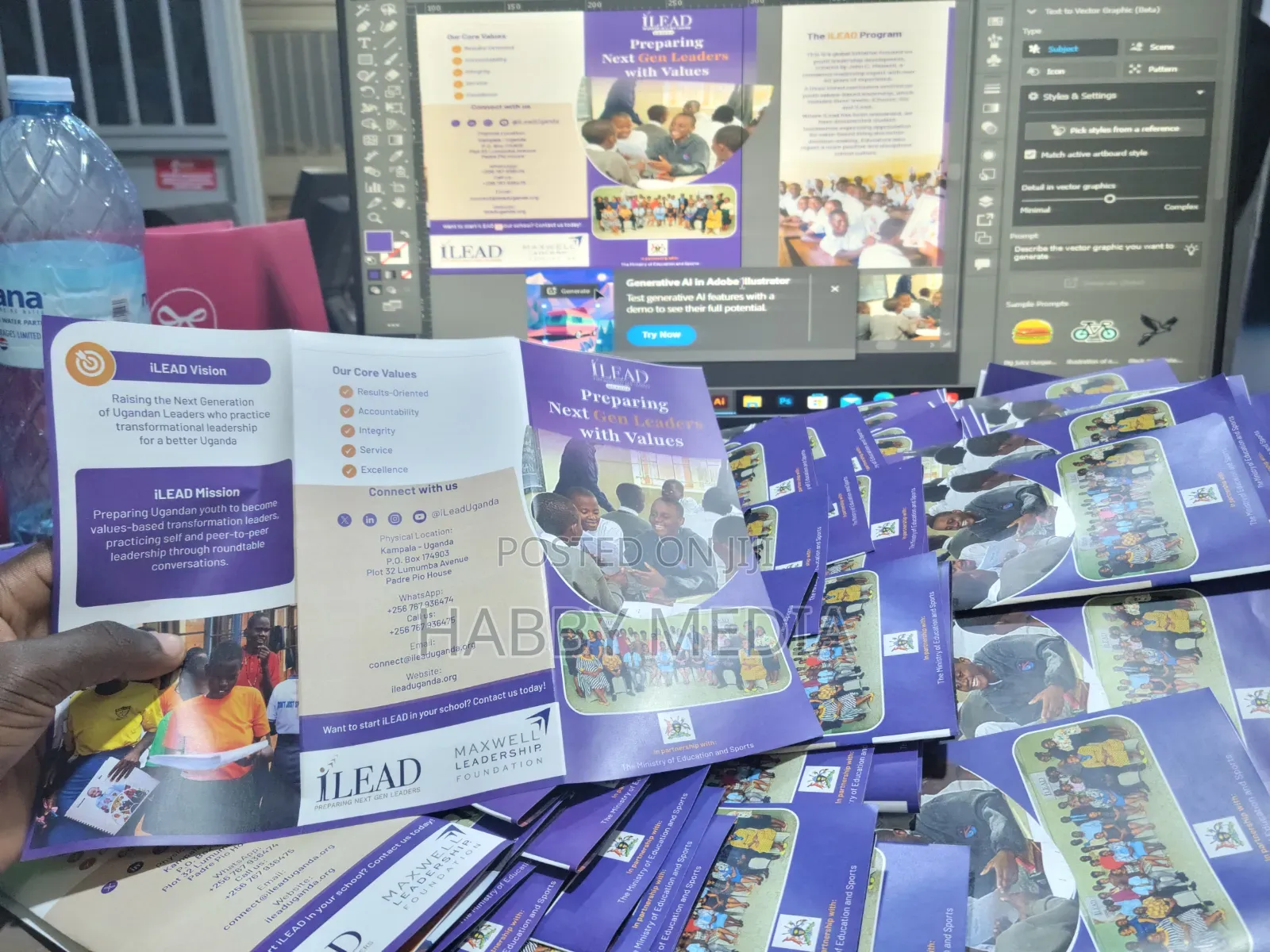 Brochure Designing and Printing.
