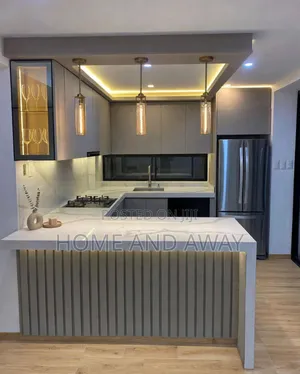 Kitchen Cabinets/Smart Kitchen Cabinets in Grey White 10,000,000/-