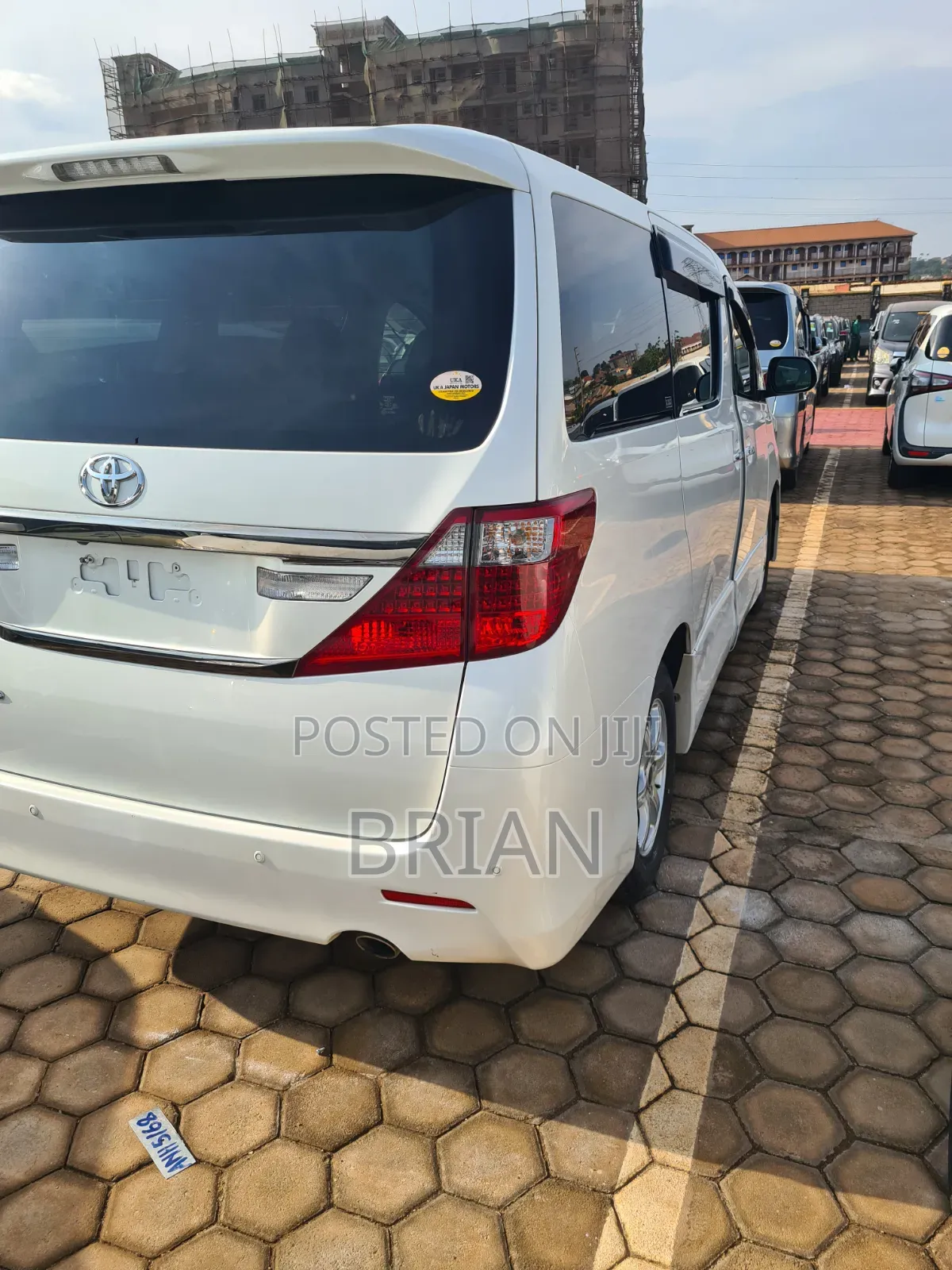 Toyota Alphard 2013 White