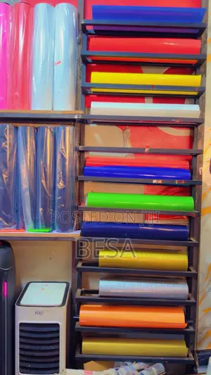 Heat Transfer Vinyl (HTV) 1meter @ 8000/=