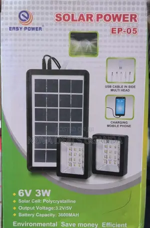 Easy Power EP-05 6V 3W Mini Solar Home Lighting System