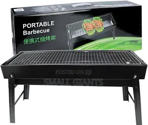 Portable Folding Stainless Steel Charcoal Barbecue Grill