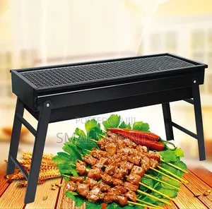 Portable Folding Stainless Steel Charcoal Barbecue Grill