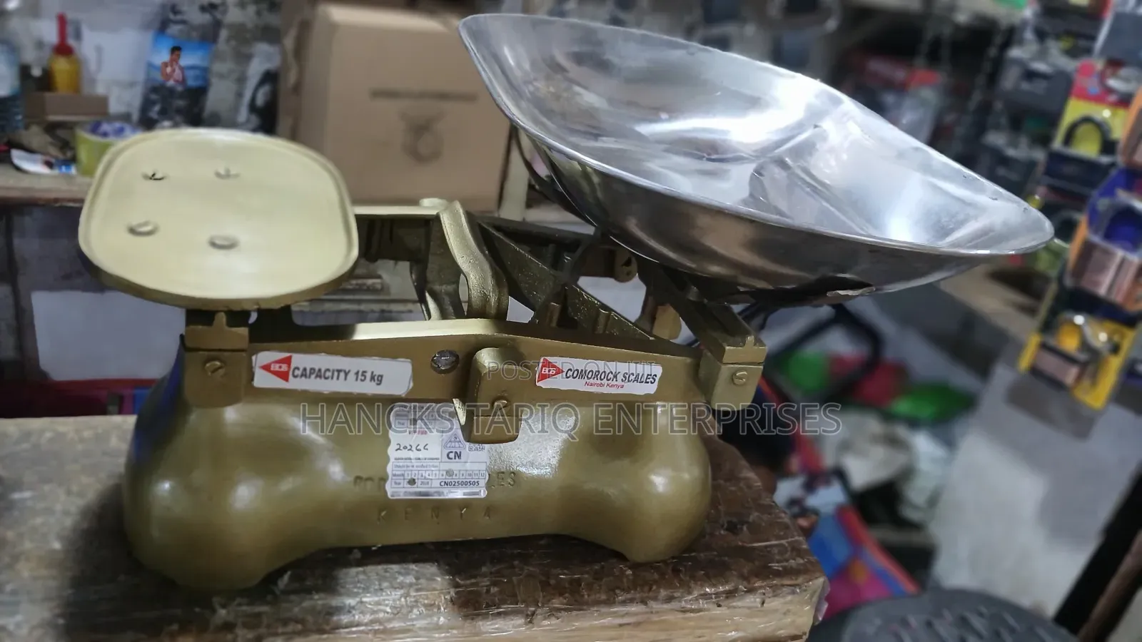 15 Kg Comorock Mechanical Counter Scale / Weighing Scale