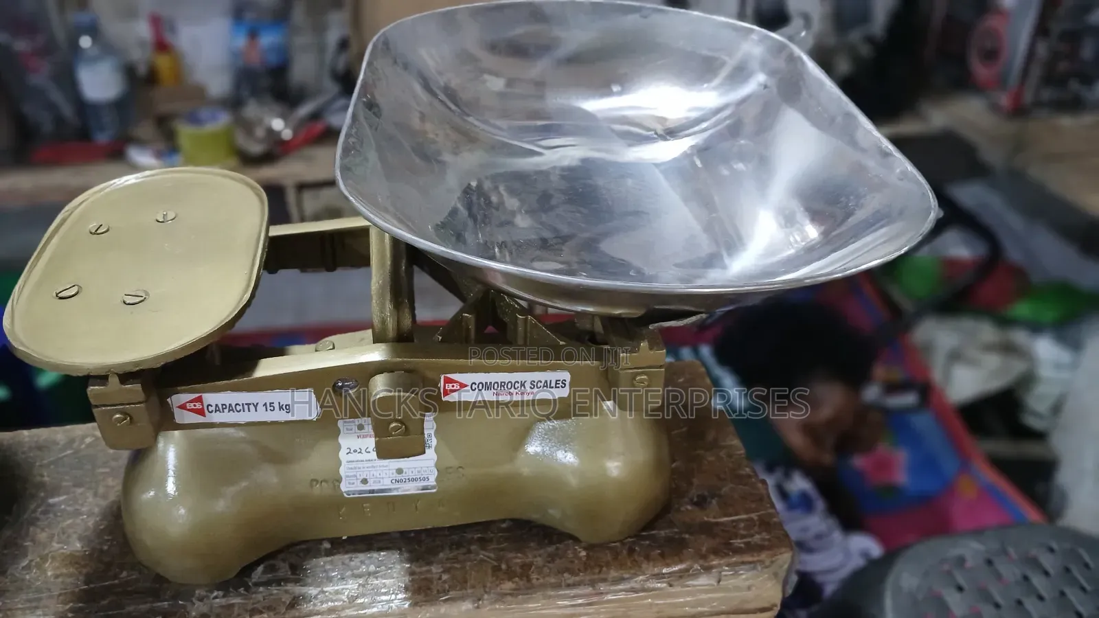 15 Kg Comorock Mechanical Counter Scale / Weighing Scale
