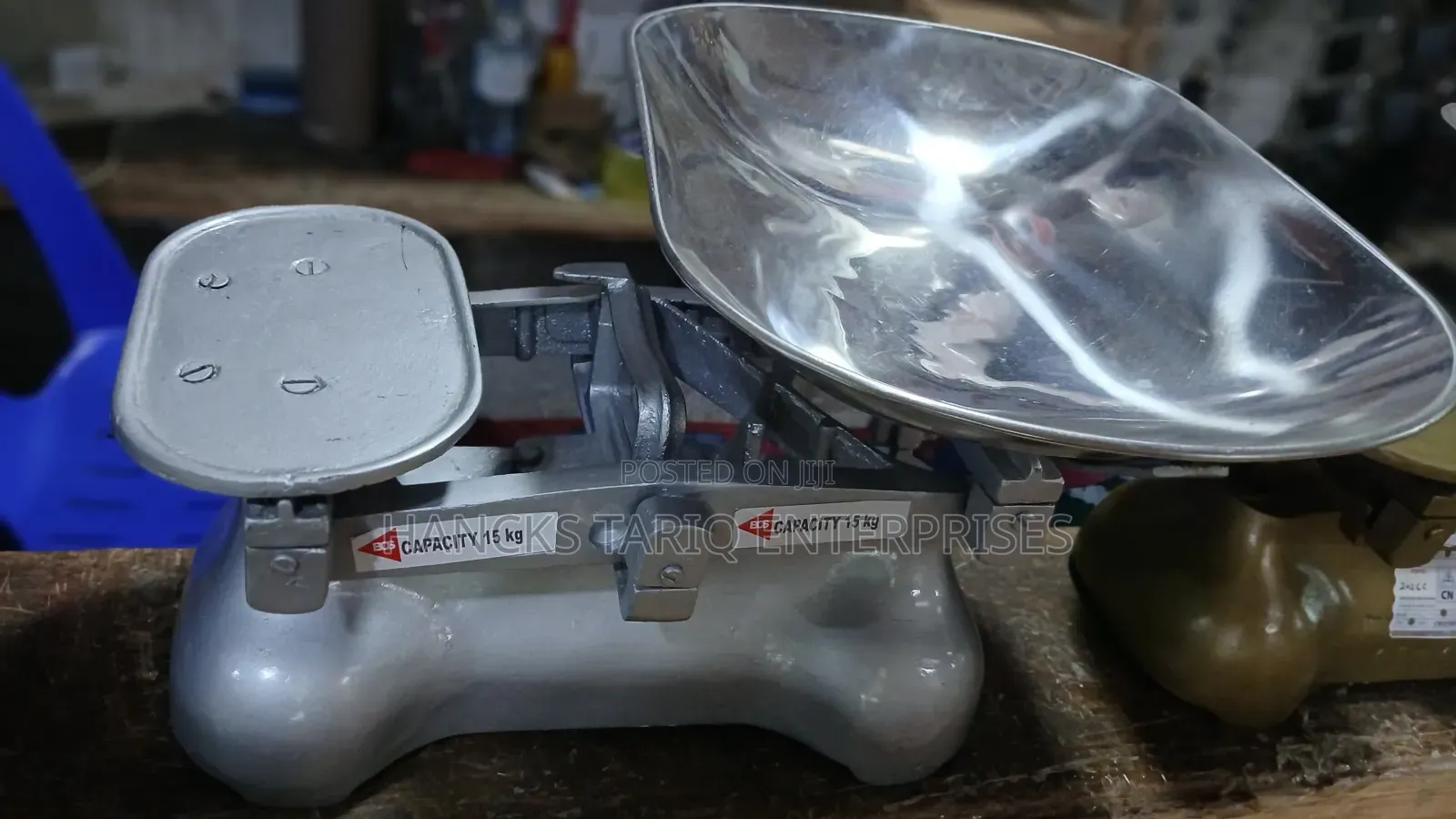 15 Kg Comorock Mechanical Counter Scale / Weighing Scale Silver