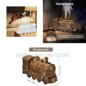 Essential Oil Diffuser Ultrasonic Cool Mist Air Humidifier With LED