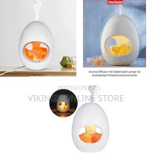 All in One 24V Crystal Himalayan Salt Rock Lamp Ultrasonic Essential