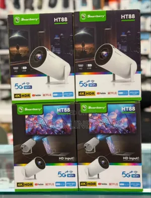 Smart Berry HT88 Ultra HD Portable Multimedia Projector
