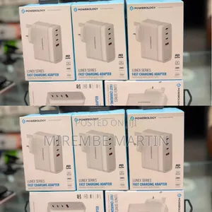 Powerology Lunex Series Fast Charging Adapter