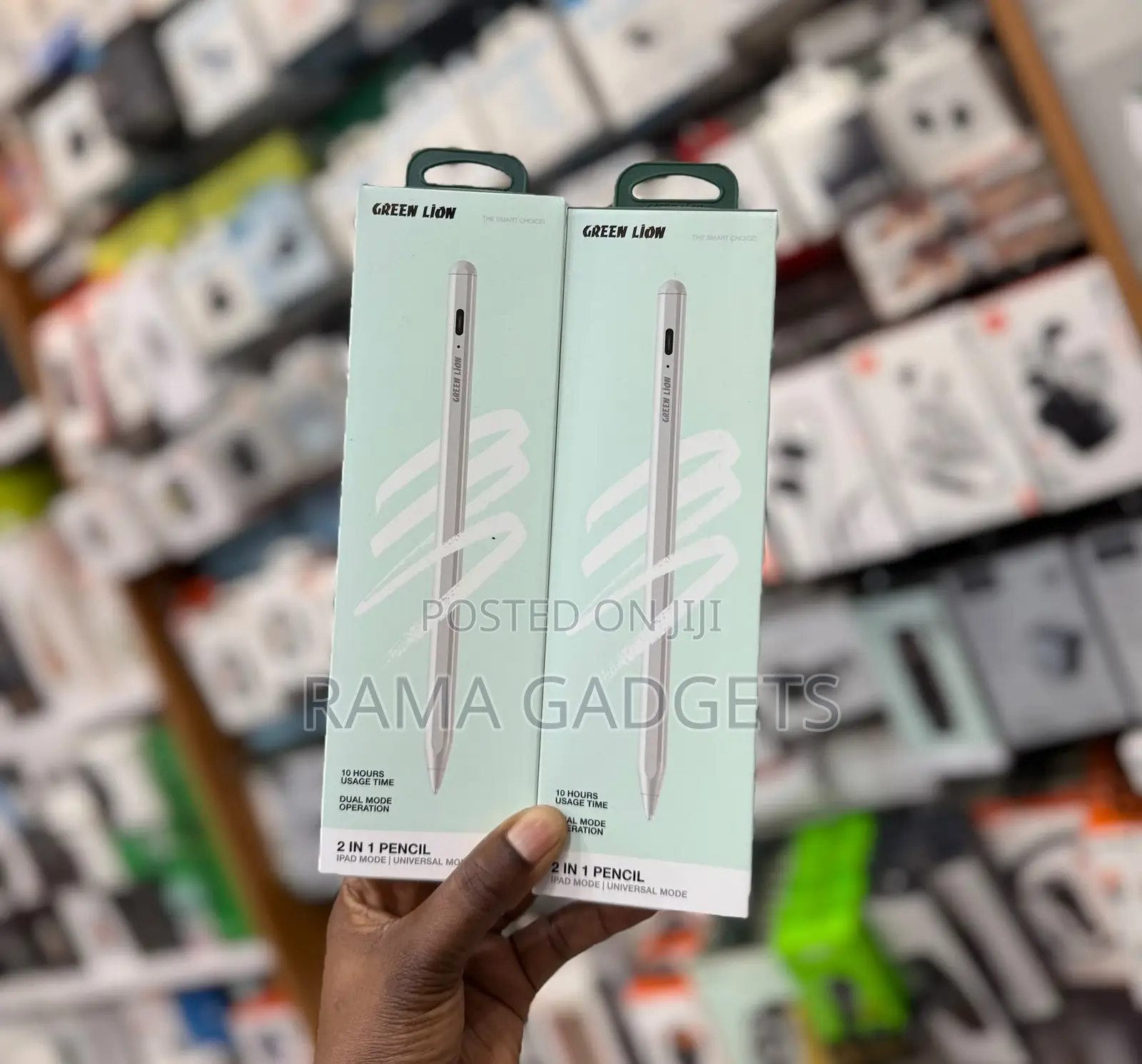 Green Lion 2-in-1 Stylus Pencils