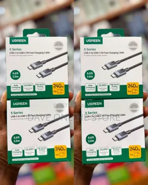UGREEN 5 Series USB-C to USB-C PD Fast Charging Cable