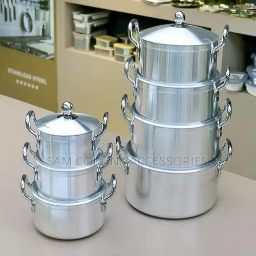 Saucepan Sets in Different Sizes and Shapes and Functions for Home Use