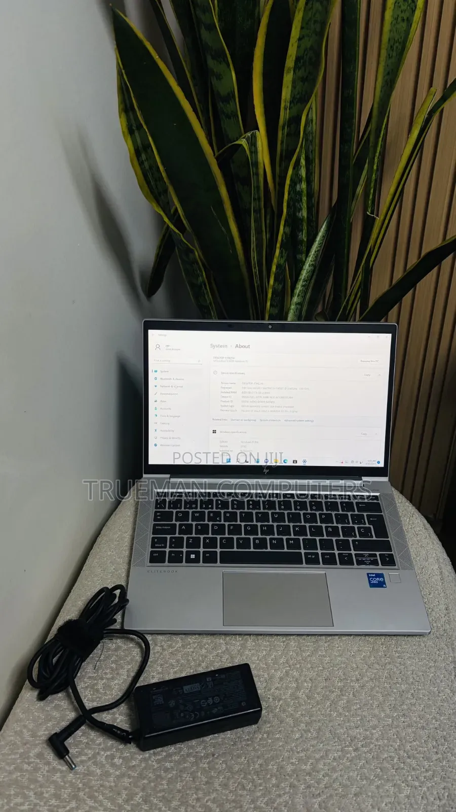 Laptop HP EliteBook 830 G8 8GB Intel Core i5 SSD 256GB