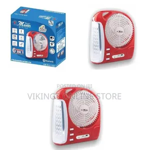 Electro Master 6 in 1 AC/DC Available 8Inch 2-Gears Household Portable