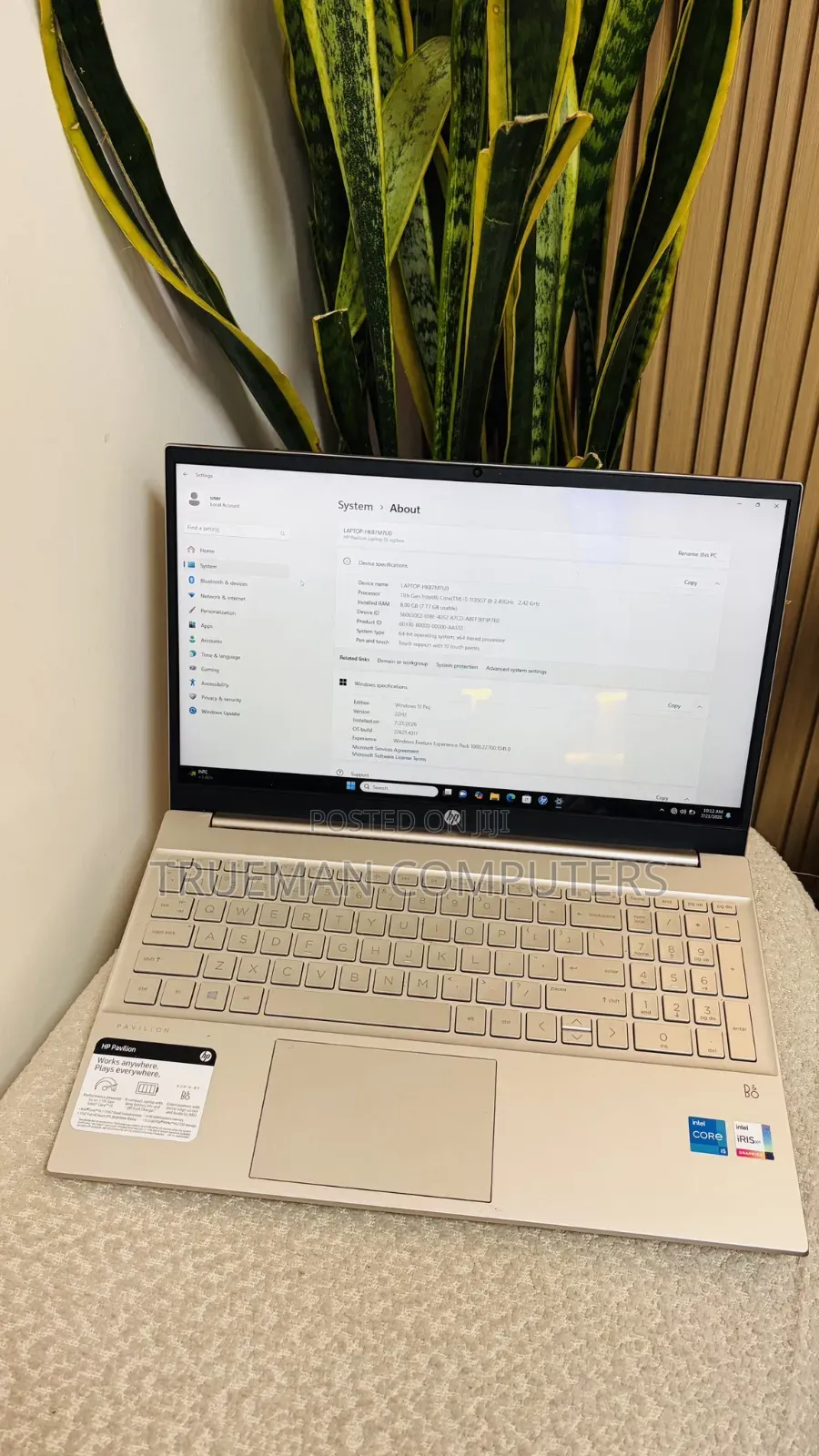Laptop HP Pavilion 15 8GB Intel Core i5 SSD 256GB