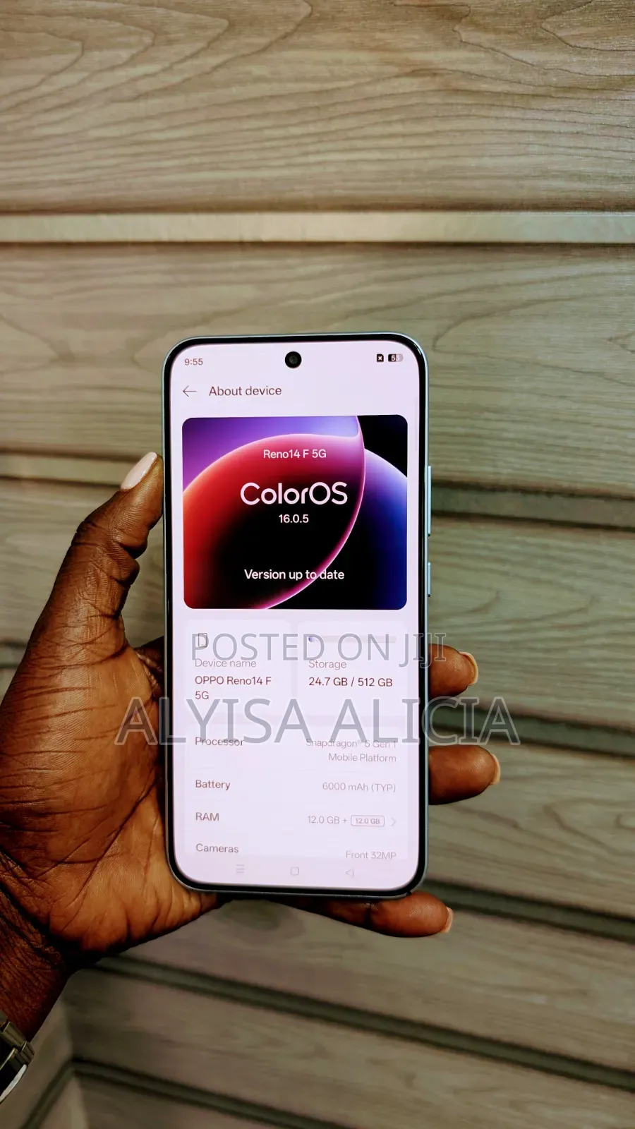 Oppo Reno14 F 512 GB White