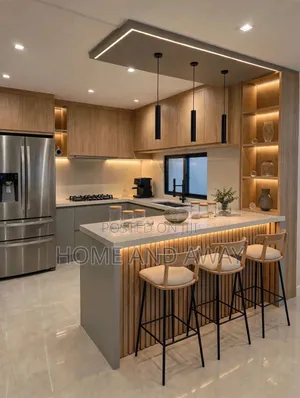 Kitchen Cabinets/Smart U Kitchen Cabinet With Island From 11,000,000/-