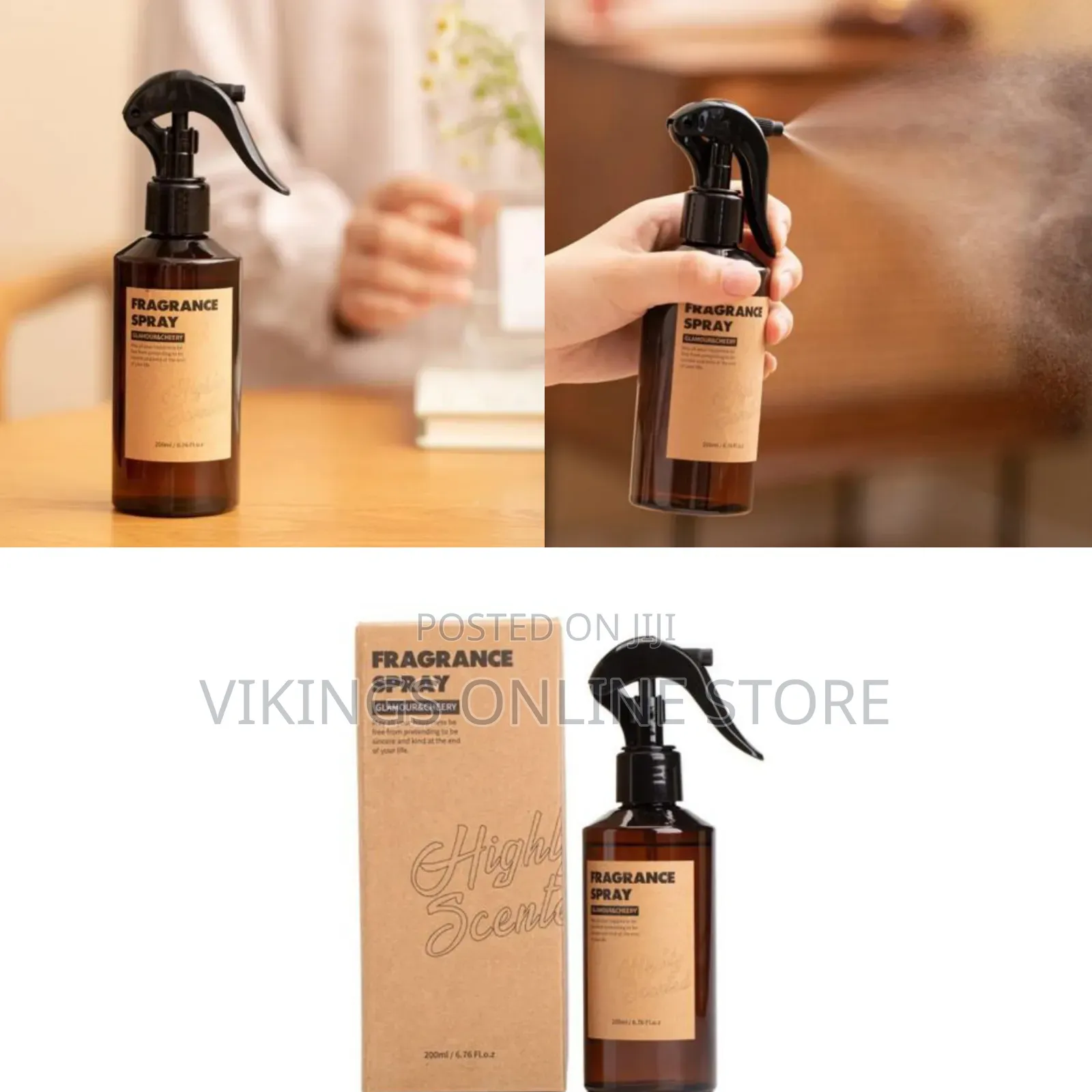 Fragrant Antibacterial Room Spray Aroma Home Deodorant Spray Car