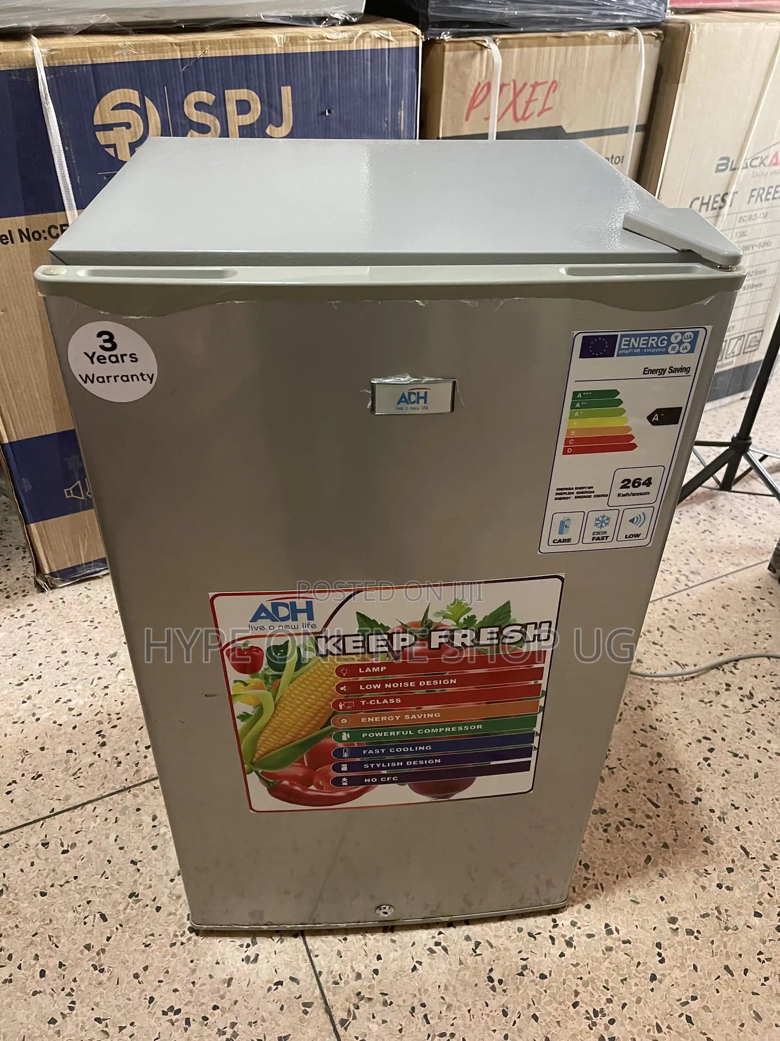 Energy Saving-Keep Fresh Imported Used Adh 120L Fridge