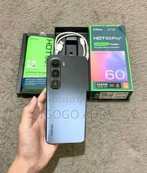 New Infinix Hot 60 Pro+ 256 GB Black