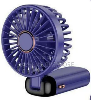 Purple Foldable Mini Handheld Fan