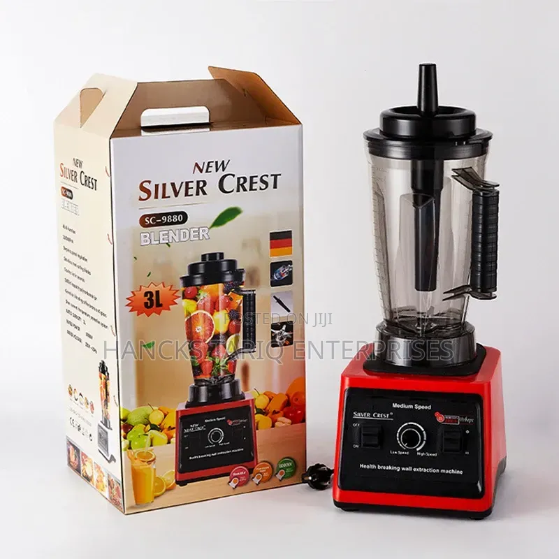New Silver Crest SC-9880 3L Heavy Duty Commercial Blender