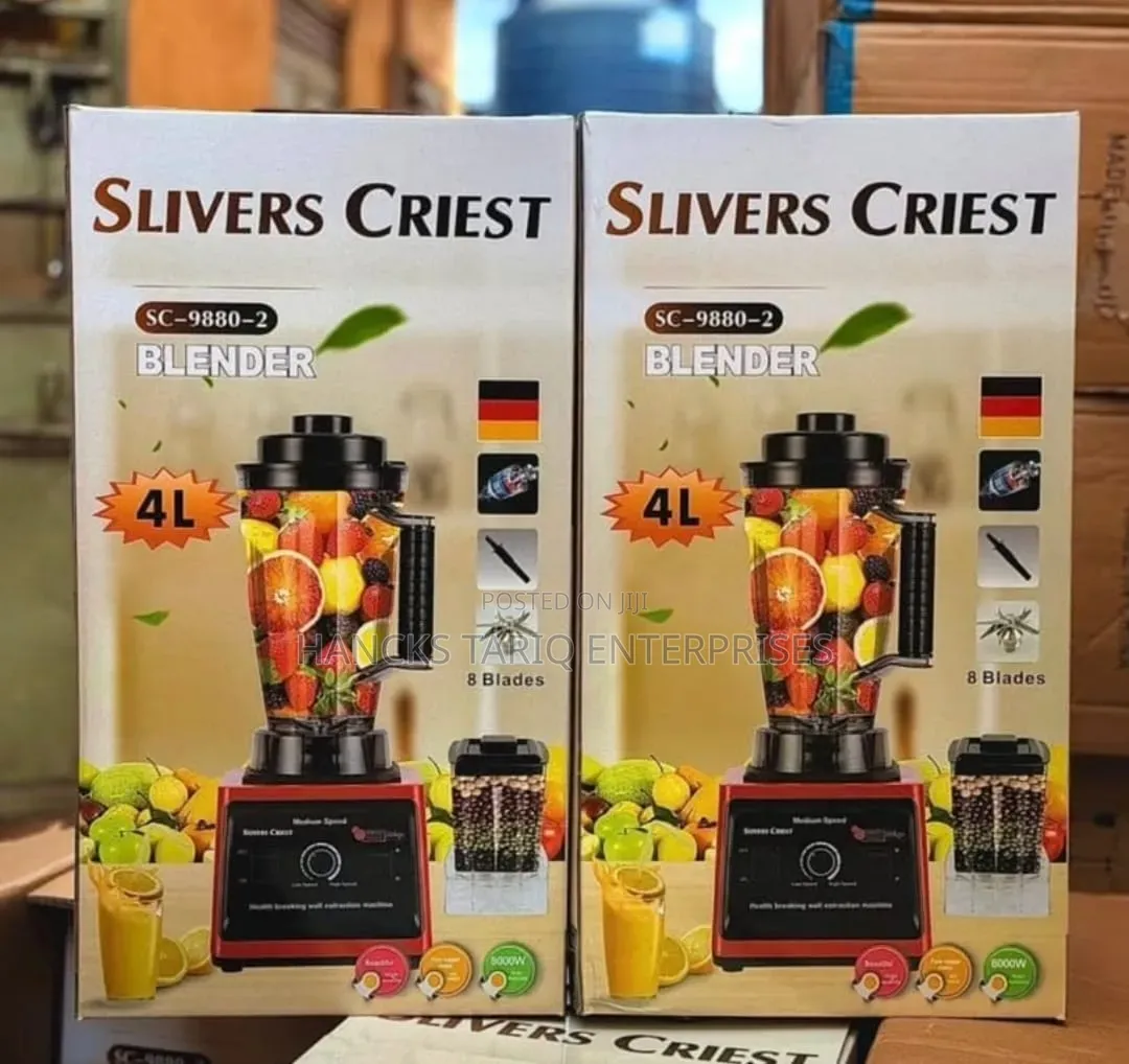 New Silver Crest SC-9880 3L Heavy Duty Commercial Blender