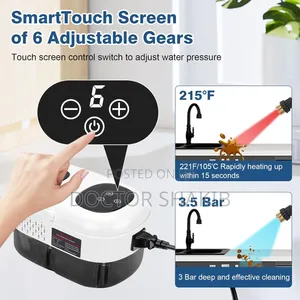 Heavy-Duty Handheld Steam Cleaner