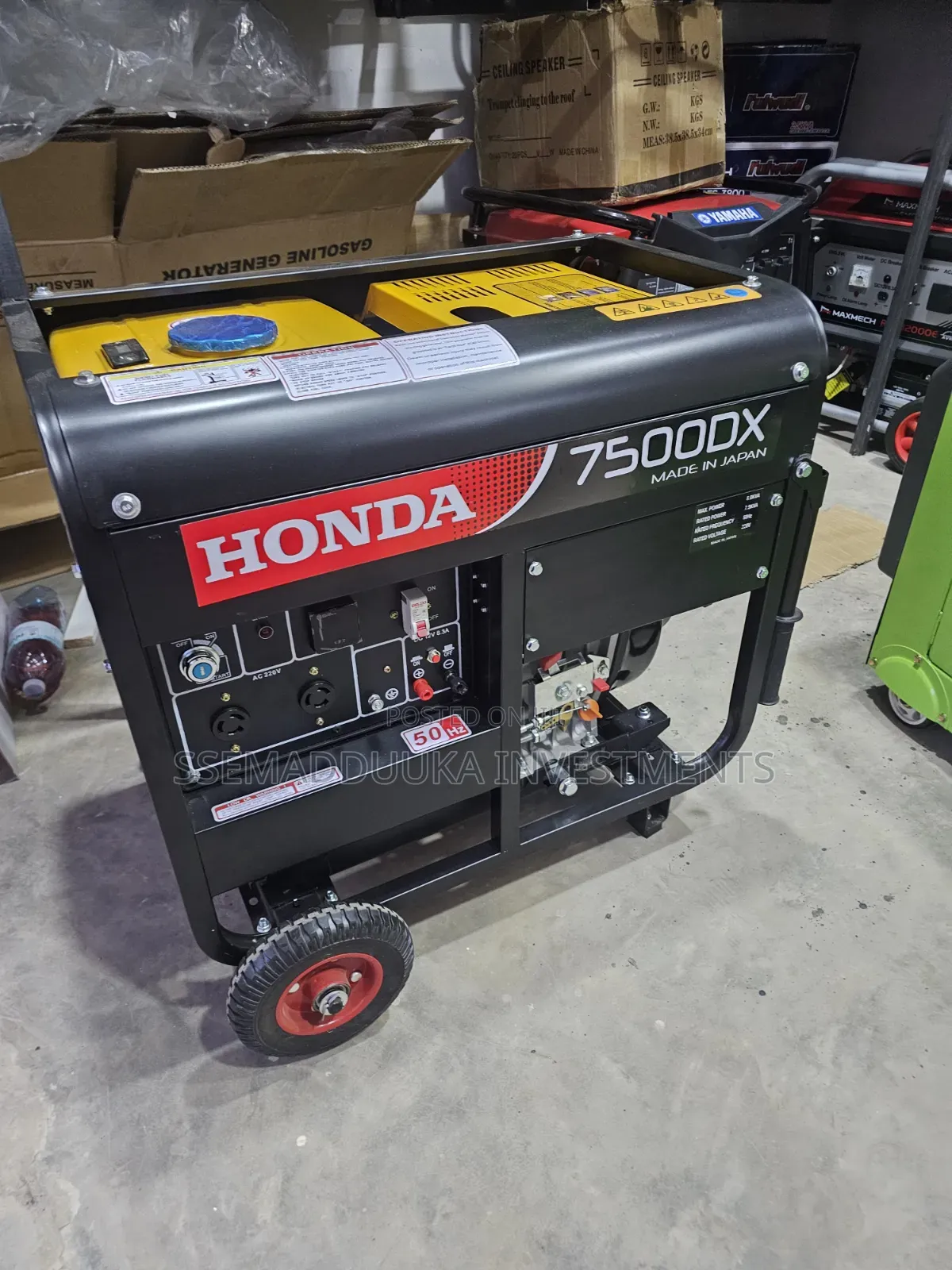 Honda 7500dx Diesel Generator