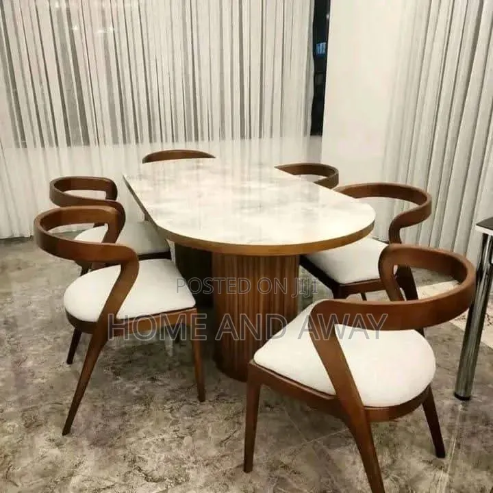 Dinning Sets/Paloma 6 Seaters Oval Dining Table Sets From 2,500,000/-