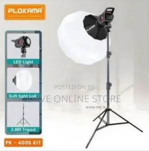 PLOKAMA PK-400S Studio Lighting Kit