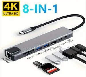 Generic 8-in-1 USB-C Hub