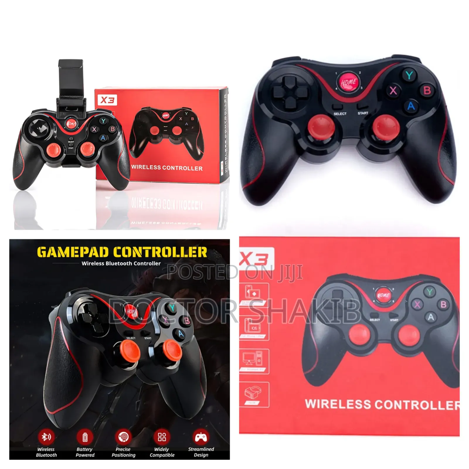 Bluetooth Wireless Game Pad