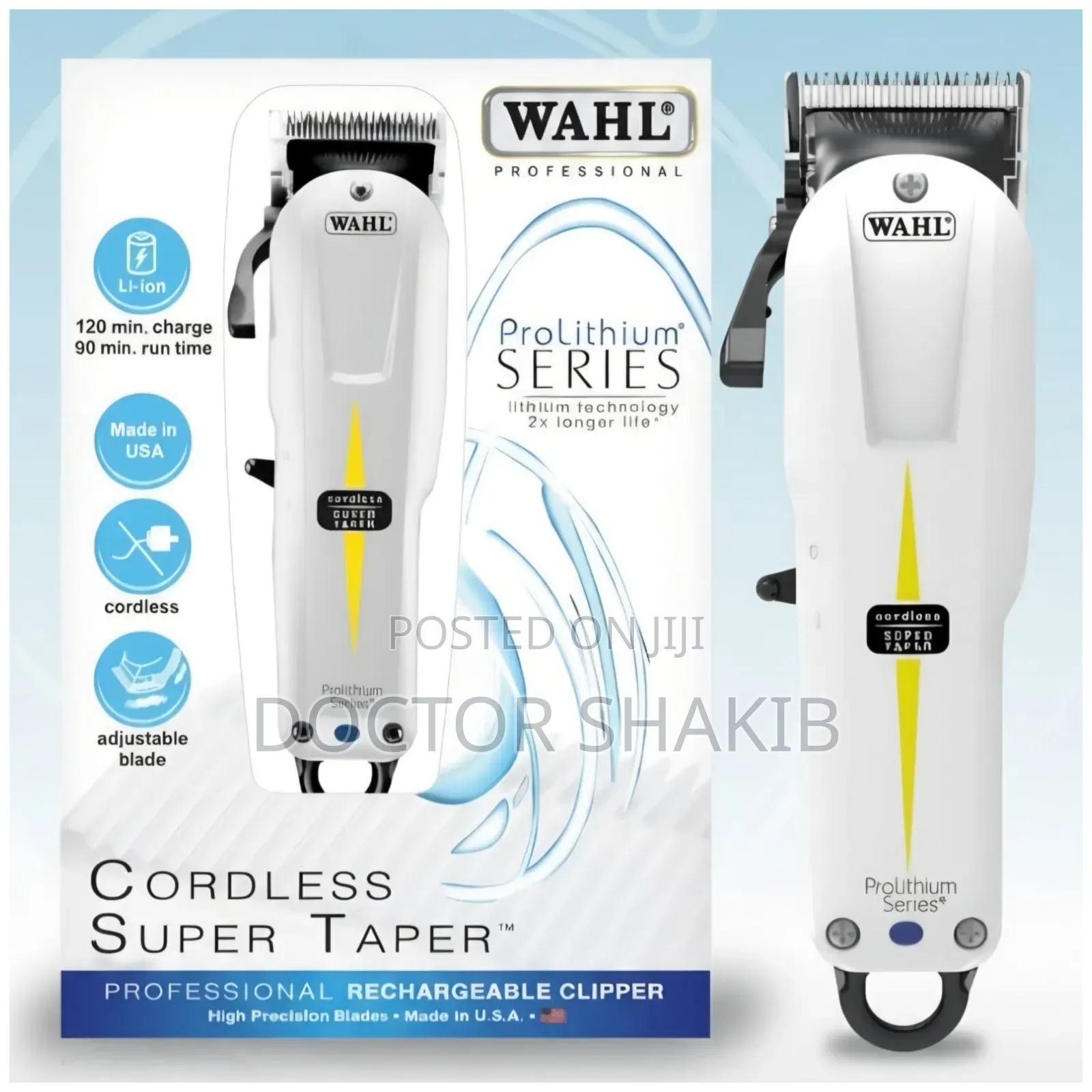 New Barber Wahl Cordless Trimmer