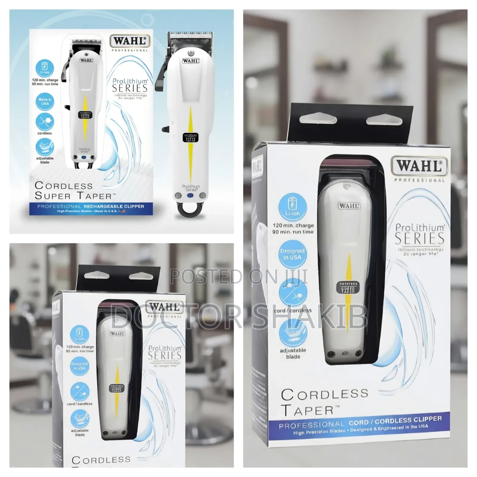 New Barber Wahl Cordless Trimmer
