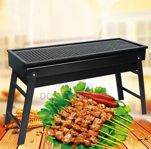 Portable Folding Stainless steelCharcoal Barbecue Grill