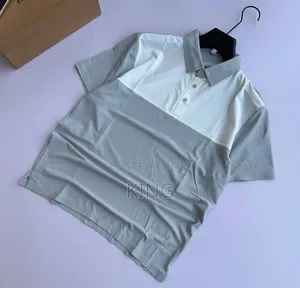 Distinct Two-Tone Design Polo Shirts