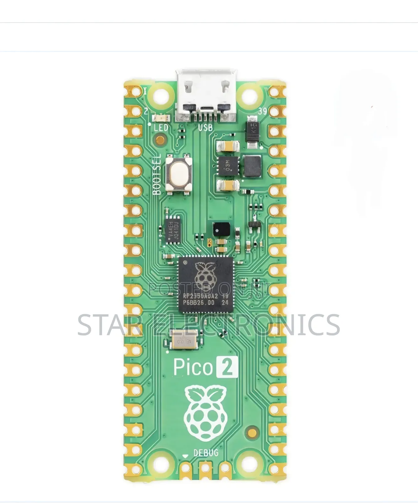 Raspberry Pi Pico 2 With RP2350 Chip