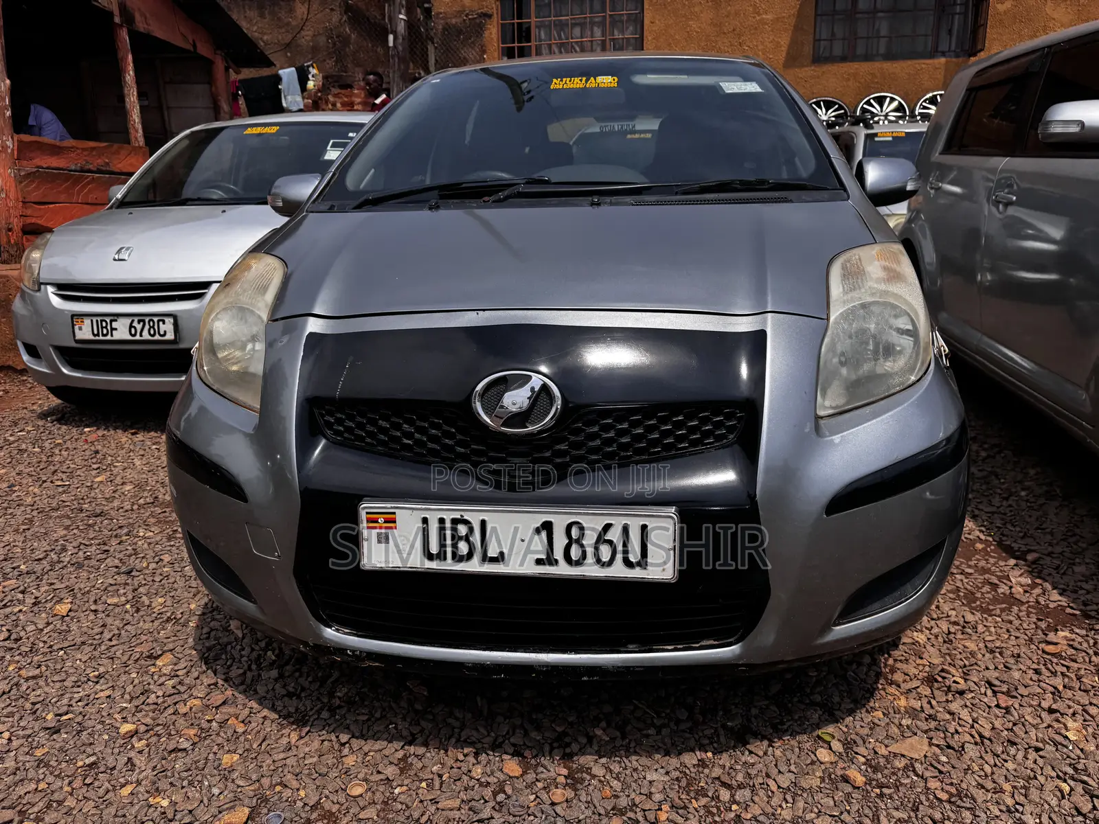 Toyota Vitz 2008 Gray