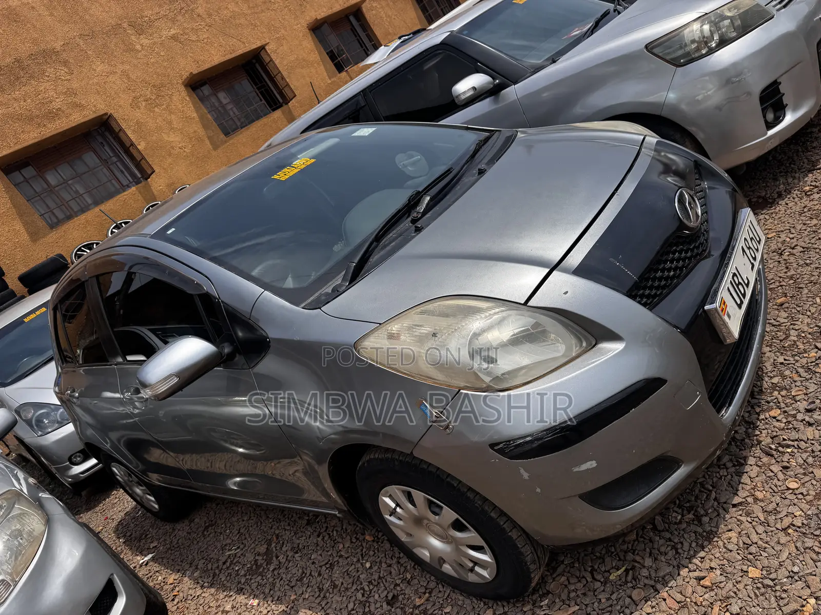 Toyota Vitz 2008 Gray