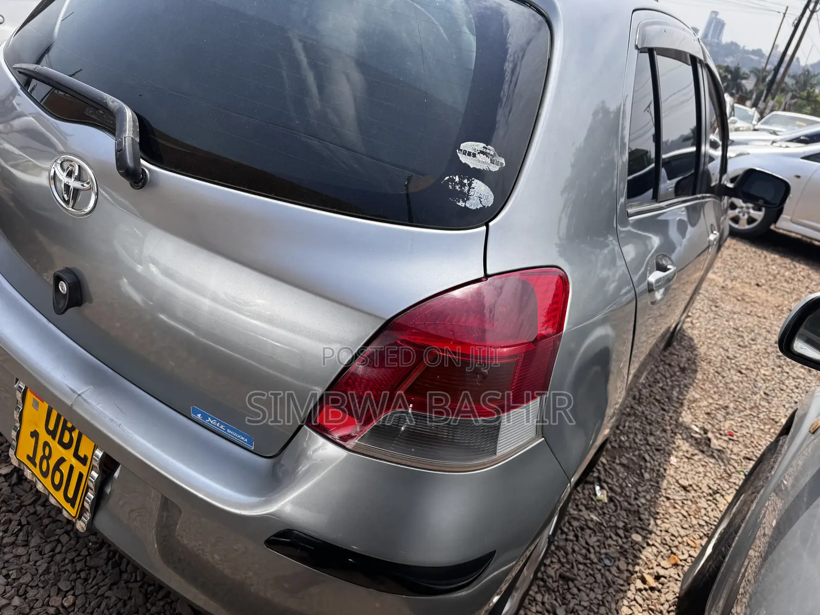 Toyota Vitz 2008 Gray